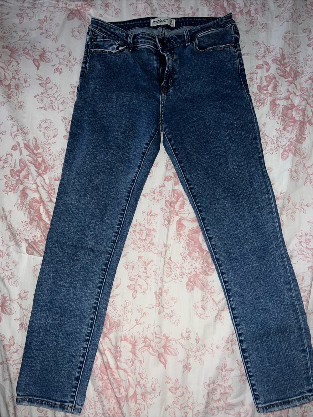 Abercrombie & Fitch Dark Blue Skinny Jeans